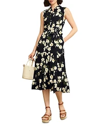 Hobbs London Thea Floral Print Dress