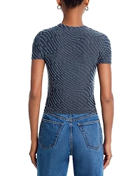Jacquard Logo Baby Tee