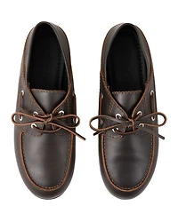 Women's Boat-Style Leather Loafers