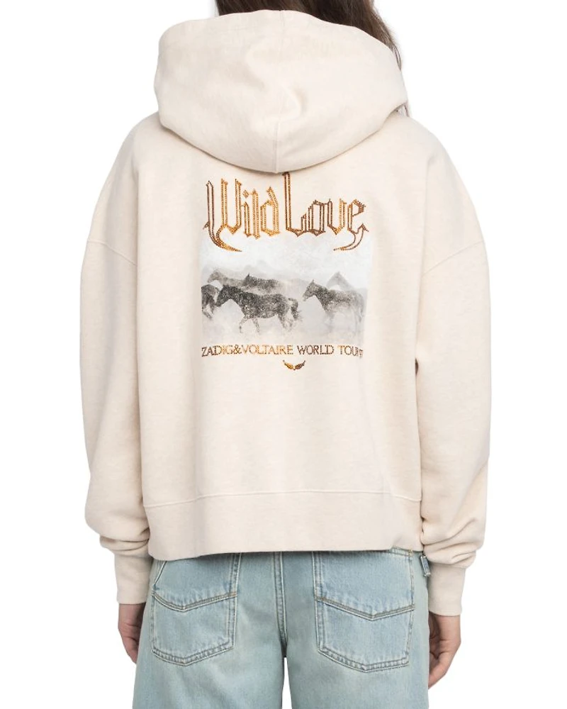 Mia Zip Concert Sweatshirt