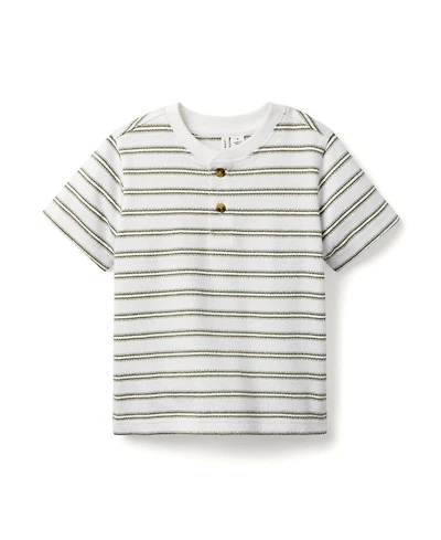 Boys' Stripe Henley T-Shirt - Little Kid, Big Kid
