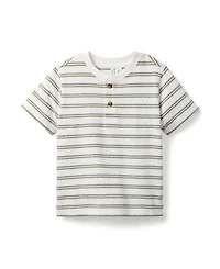 Boys' Stripe Henley T-Shirt - Little Kid, Big Kid