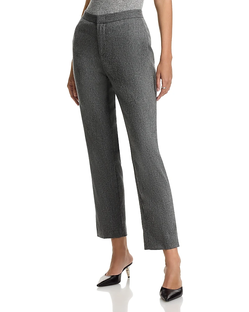 Fabiana Filippi Wool Blend Flare Leg Ankle Pants