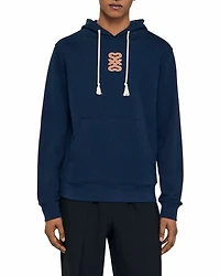 Oversized Patch Hoodie