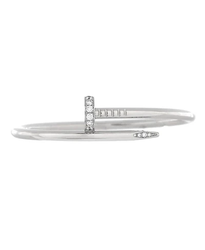 Classic Juste un Clou Bracelet 18K White Gold with Diamonds