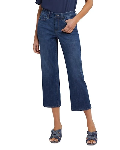 Petite Relaxed Piper Crop Jeans Rio Rapids