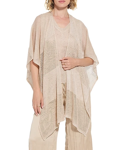 Lysse Riva Mesh Sequin Shrug