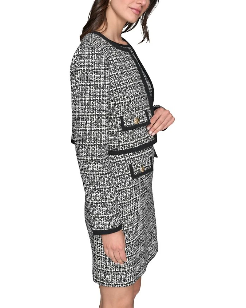 Textured Jacquard Jacket