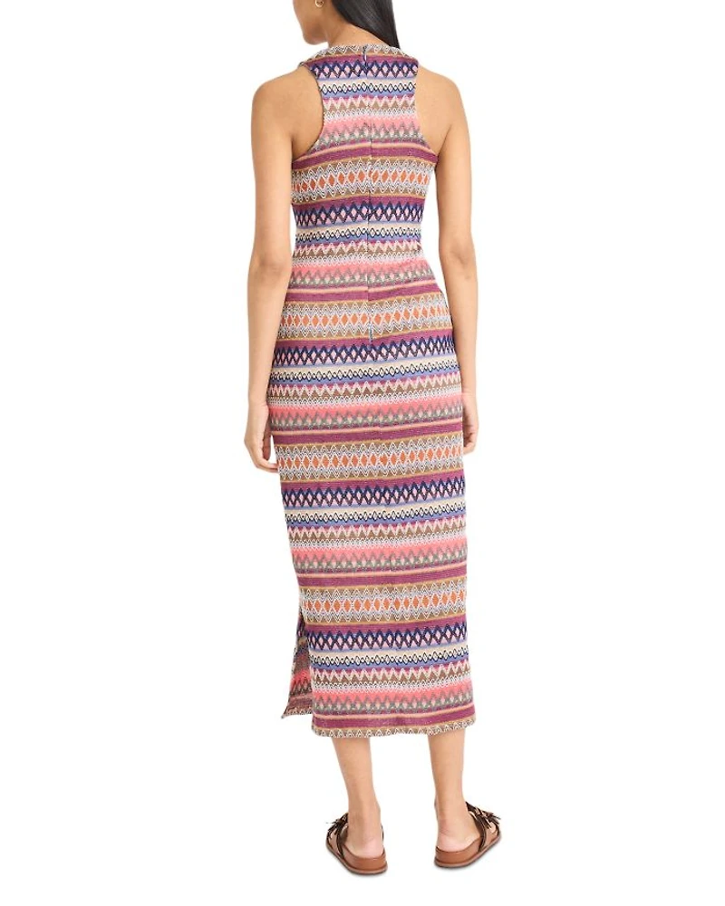 Sleeveless Crocheted Midi Dress
