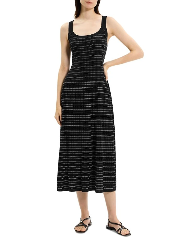 Contrast Stripe Dress