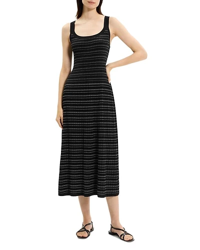 Contrast Stripe Dress