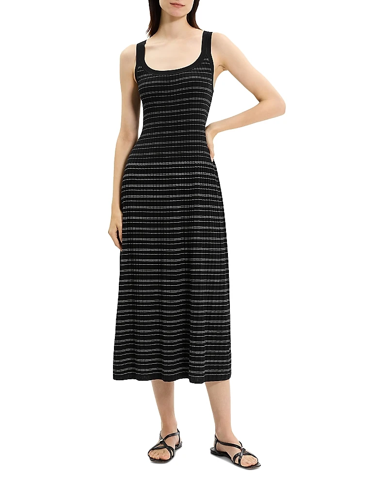 Theory Contrast Stripe Dress