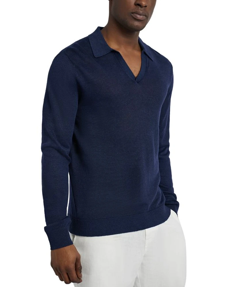 Johnny Linen Polo Sweater