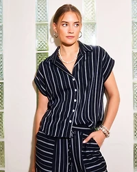 Colette Button Up Top
