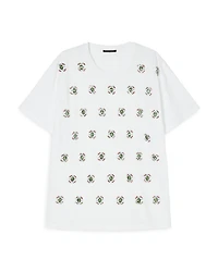 1A Uscita Reed Embellished Tee