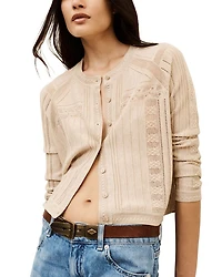Puria Pointelle Cardigan