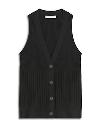 Bimba V Neck Button Front Top