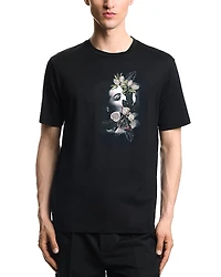 Emporio Armani Fig & Lady Graphic Logo Tee