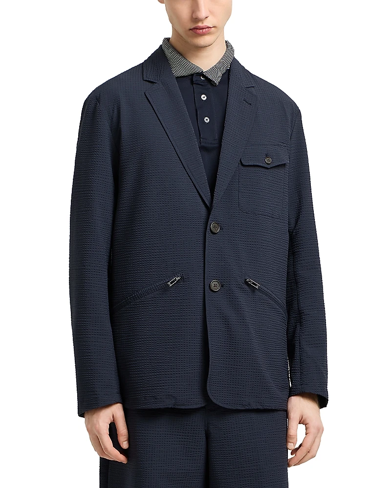 Emporio Armani Notch Lapel Blazer