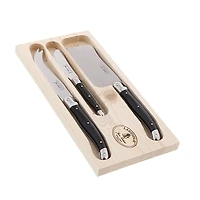 Laguiole Jean Dubost 3-Piece Cheese Set