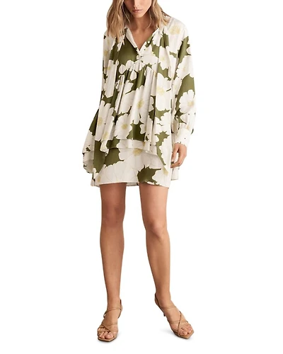 Neva Floral Print Swing Dress