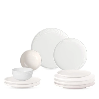 Villeroy & Boch Afina Porcelain 12 Piece Dinnerware Set, Service for 4