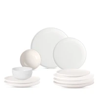 Villeroy & Boch Afina Porcelain 12 Piece Dinnerware Set, Service for 4