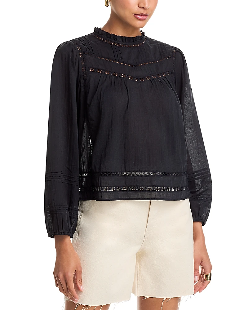 Rails Reyna Lace Trim Top