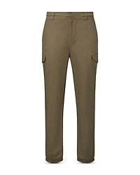 Linen Cargo Jogger Pants