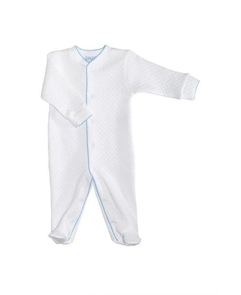 Nellapima Boys' Basket Weave Footie - Baby