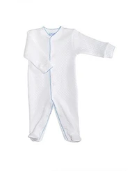 Nellapima Boys' Basket Weave Footie - Baby