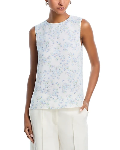 Theory Straight Shell Top - Exclusive