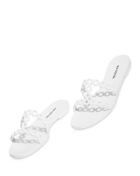 Women's Infinity Chain Jelly Sandals
