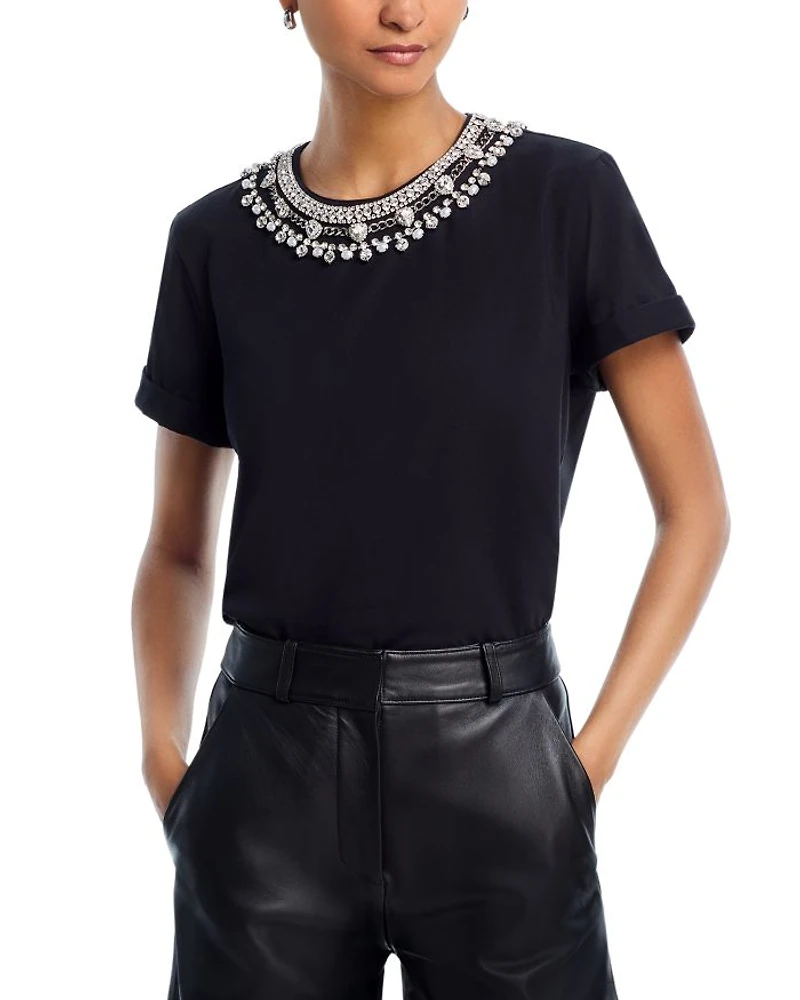 Necklace Shrunken Tee