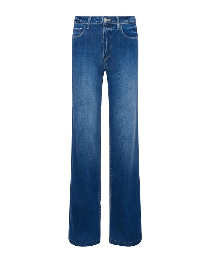Clayton High Rise Wide Leg Jeans Kaplan