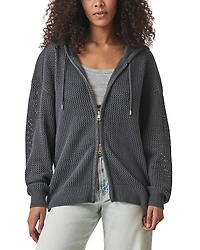Splendid Nala Zip Up Hooded Sweater