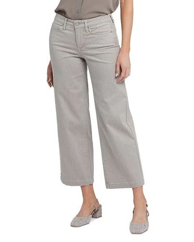 Teresa High Rise Ankle Wide Leg Jeans Hidden Lodge