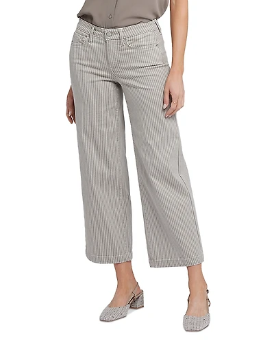 Nydj Teresa High Rise Ankle Wide Leg Jeans
