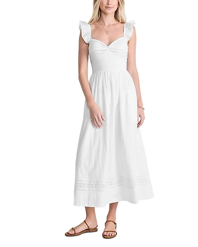 Vineyard Vines Cotton Textured Clip Dot Dress