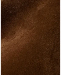 Demi-Lune Large Suede Shoulder Bag