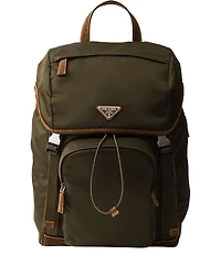 Prada Re-Nylon and Saffiano Leather Backpack