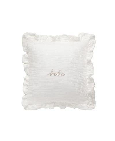 Gauze Bebe Ruffle 10x10 Sham