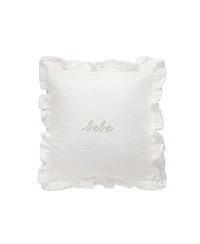 Gauze Bebe Ruffle 10x10 Sham