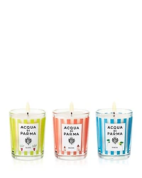 Summer Scented Candle Trio