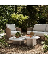 Juju Marble Indoor-Outdoor Coffee Table