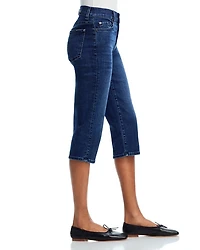High Rise Cropped Slim Jeans Soho Dark