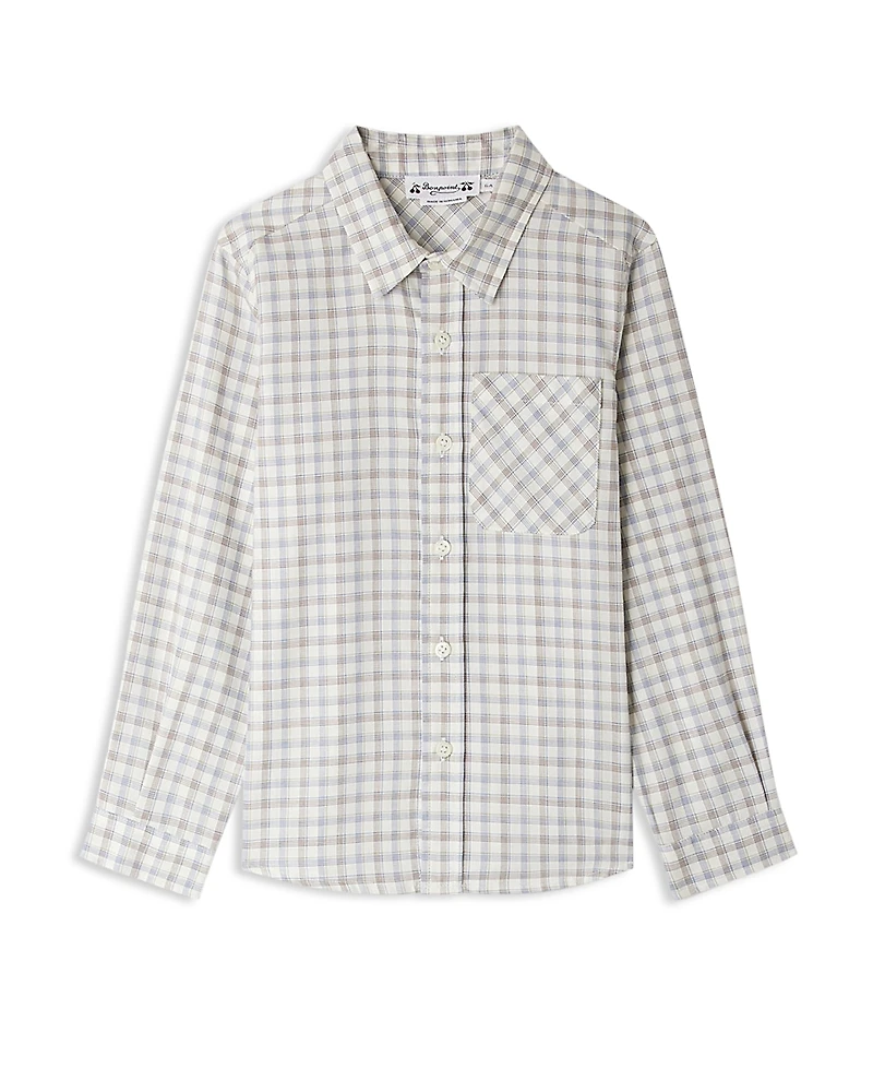 Bonpoint Boys' Tango Button Up Shirt - Little Kid, Big Kid