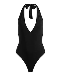 Pippa Deep V Neck Bodysuit