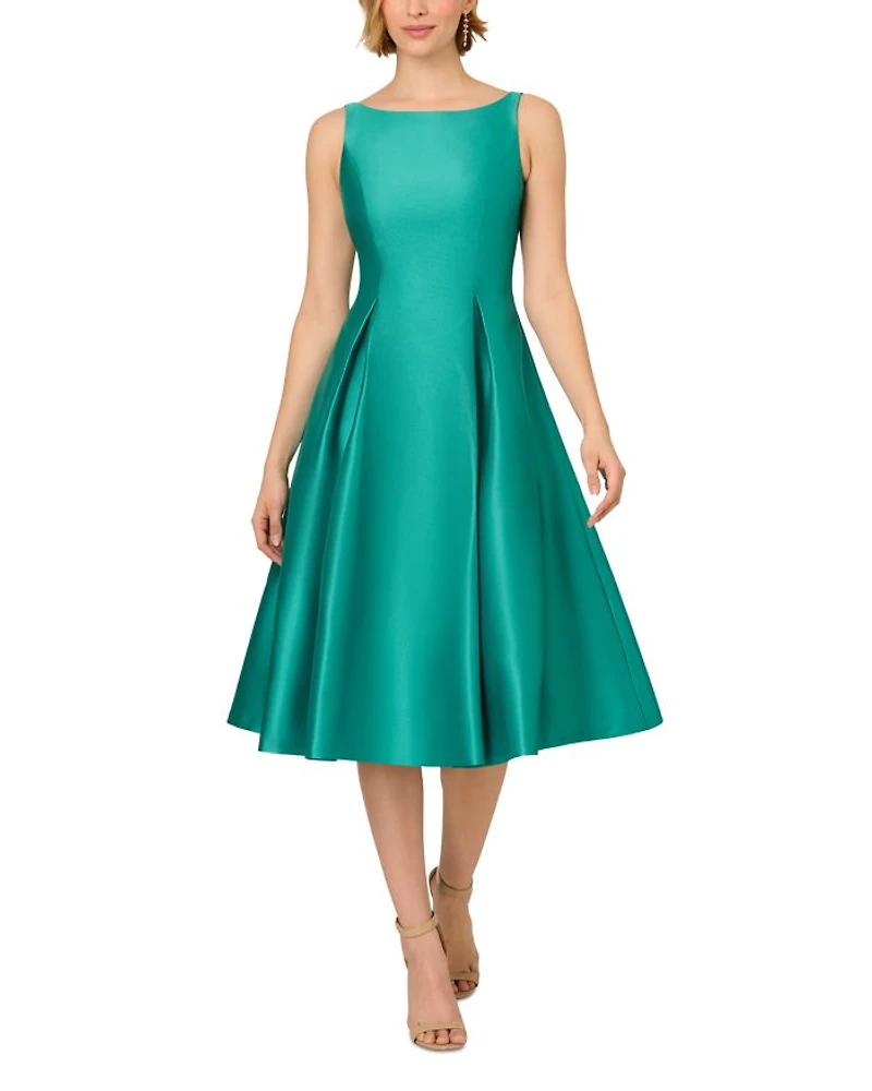 Sleeveless Tea-Length Dress