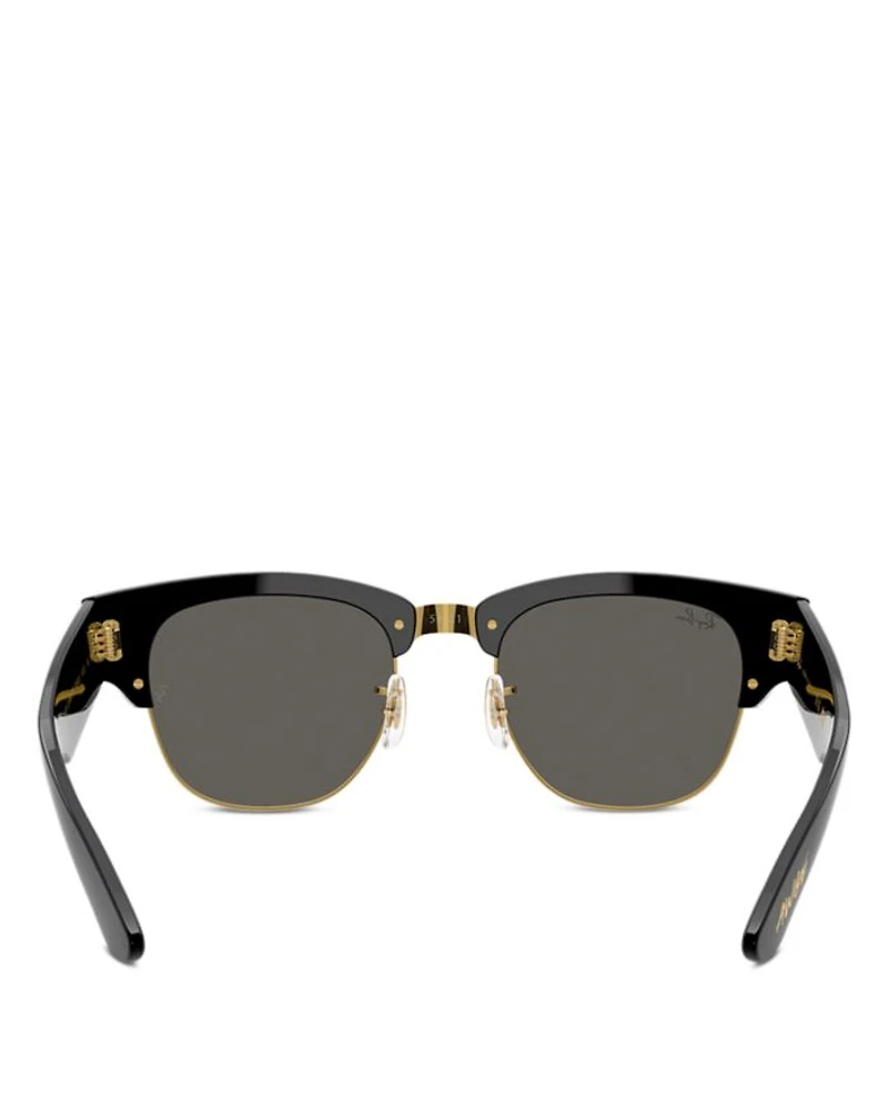 Mega Clubmaster A$AP Rocky Blacked Out Collection Square Sunglasses, 53mm